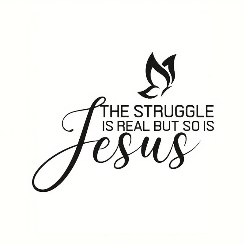 Struggle Is Real But So Is Car Sticker For LaptopCover