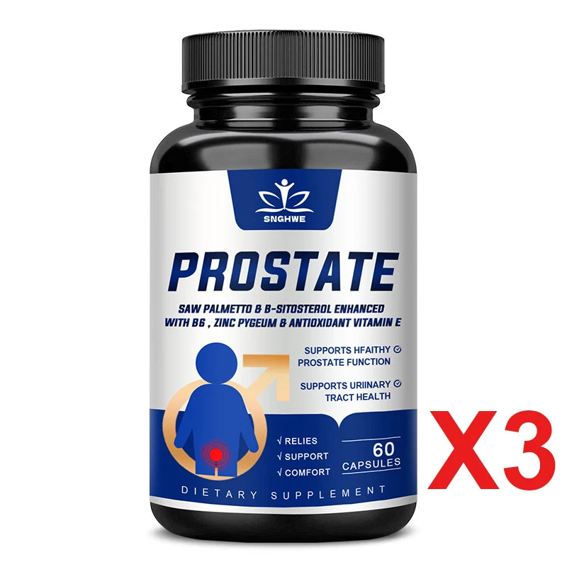 SNGHWE Prostate Health Supplement With Saw Palmetto And Beta Sitosterol