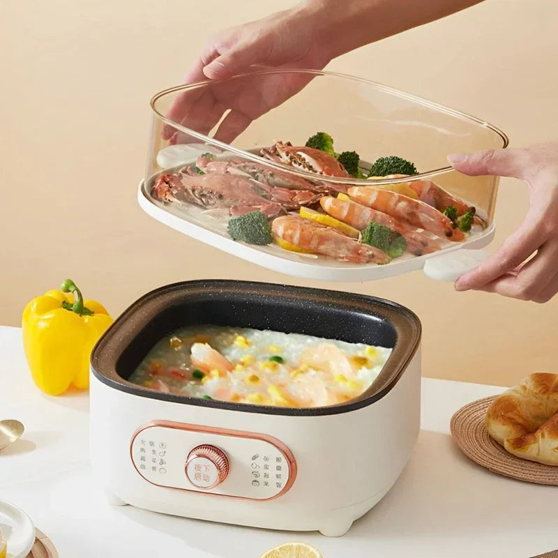 Balashov Electric Food Steamer 110V Double Tier Household Steamer