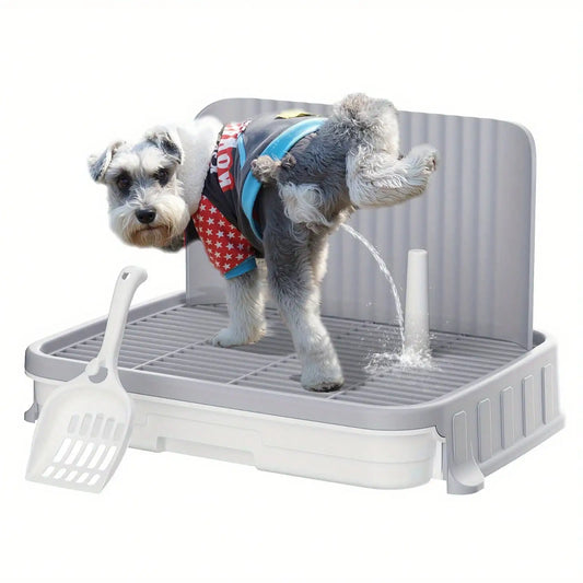 NONEDog Litter Indoor Dog Potty Tray With Protection Walls