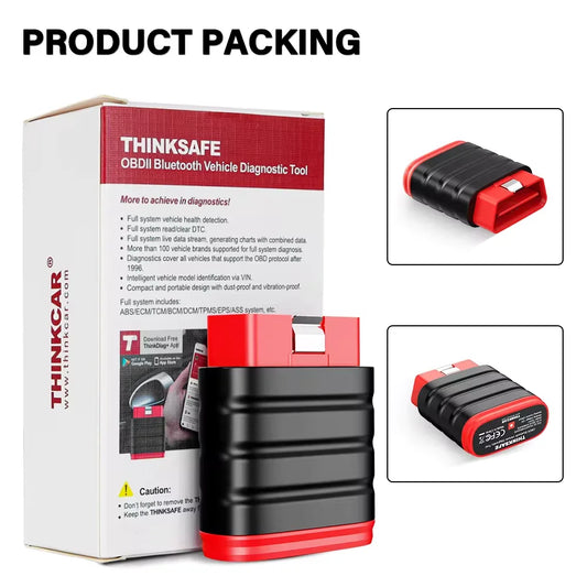 ANCEL Thinksafe OBD2 Bluetooth Scanner Code Reader For Car Diagnostics