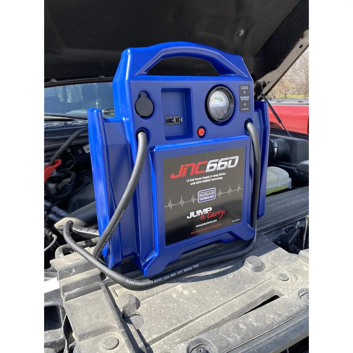 Clore Jump-N-Carry JNC660 Jump Starter 1700 Peak Amps 12V