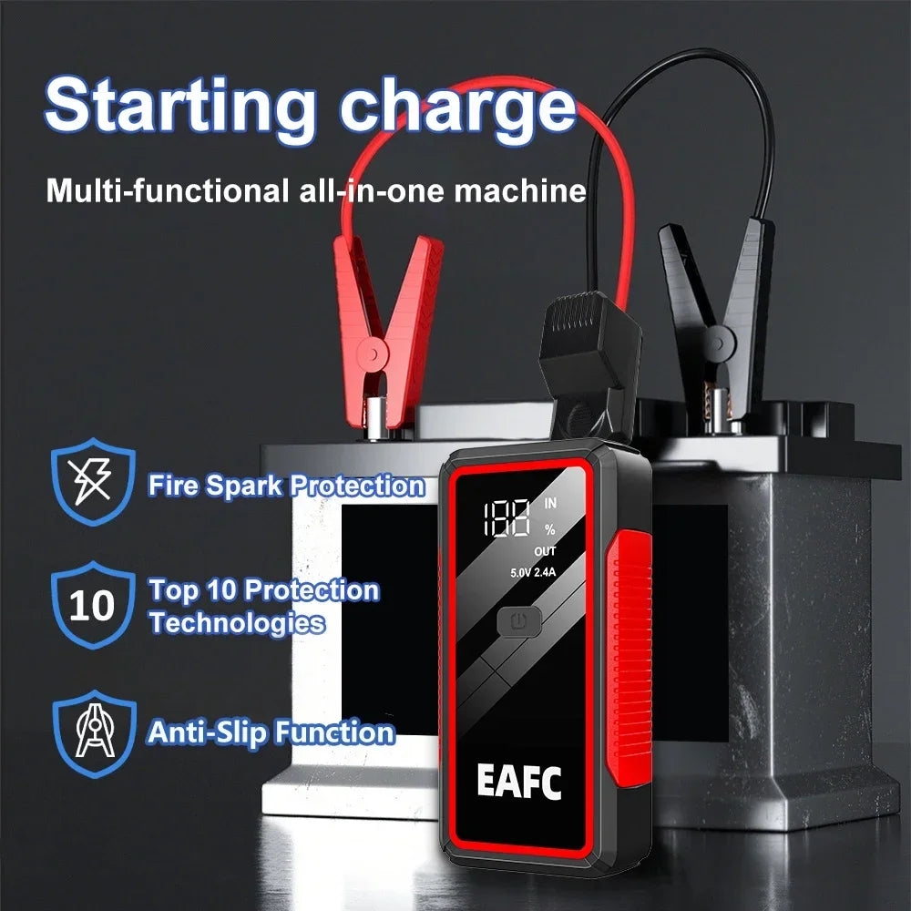 2000A/1200A/600A Car Jump Starter Power Bank Car Battery Booster Charger 12V Starting Device Petrol Diesel-Car Starter Buster