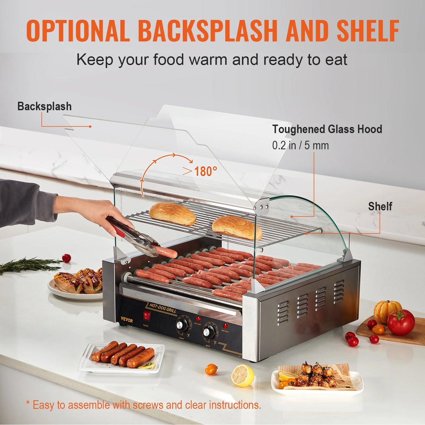 SucceBuy Hot Dog Roller Machine For Commercial Use