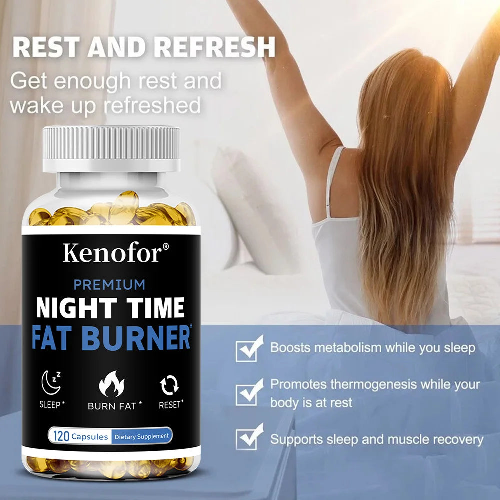 KenoforCharge Nighttime Fat Burner Supplement For Weight Loss And Metabolism