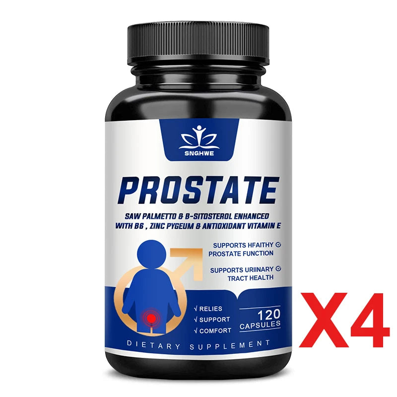 SNGHWE Prostate Health Supplement With Saw Palmetto And Beta Sitosterol