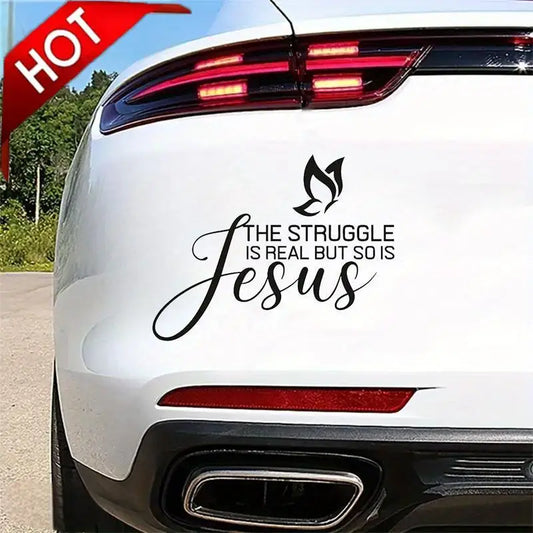 Struggle Is Real But So Is Car Sticker For LaptopCover