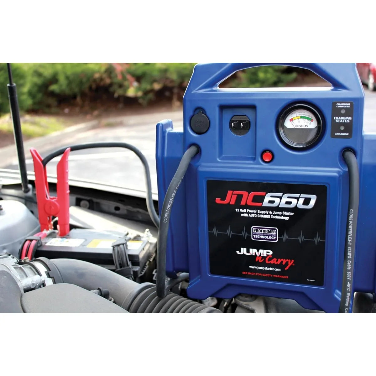 Clore Jump-N-Carry JNC660 Jump Starter 1700 Peak Amps 12V