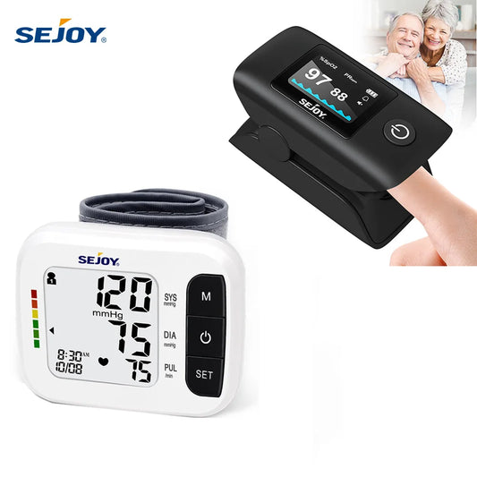 Sejoy Digital Blood Pressure Monitor and Pulse Oximeter