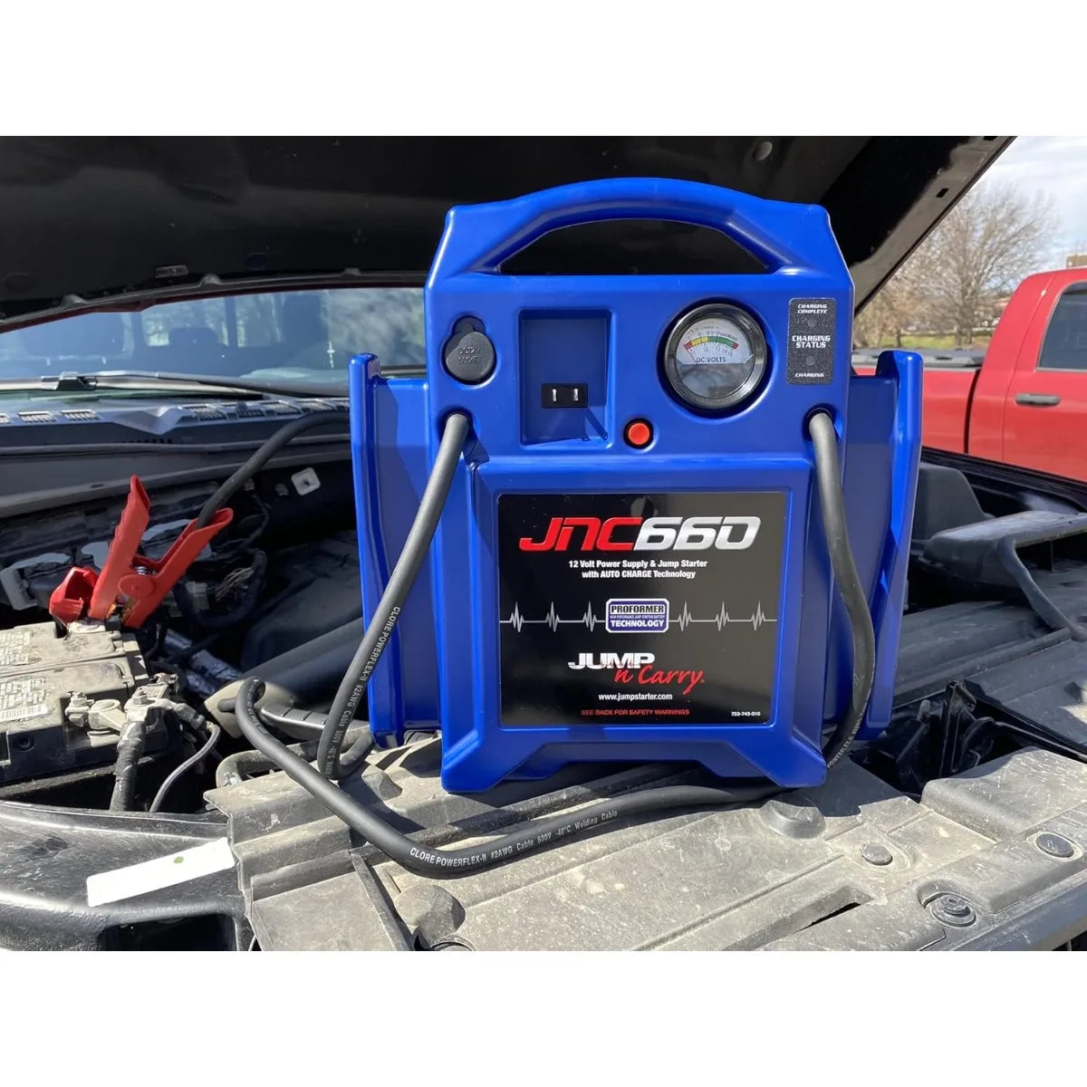 Clore Jump-N-Carry JNC660 Jump Starter 1700 Peak Amps 12V