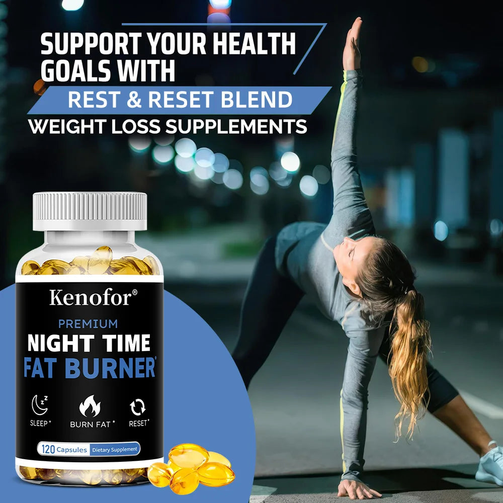 KenoforCharge Nighttime Fat Burner Supplement For Weight Loss And Metabolism